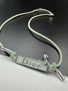 クリスチャン・ディオール チョーカー CD ロゴ ヴィンテージ 年代物 dior プレート ネックレス アクセサリー