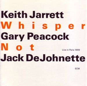 CD2枚組 Whisper Not / Keith Jarrett, Gary Peacock