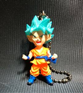 ドラゴンボール UDM 「孫悟空 ブルー 超サイヤ人ゴット SSGSS」Dragon Ball ガチャ フギュアキーホルダー 検索用 BURST BEST UG HG VS