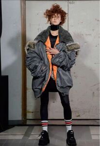 JUNYA WATANABE COMME des GARONS ma-1 ジャケット モッズコート 訳あり