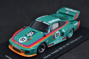 SPARK 1/43 KREMER PORSCHE 935 K2 1977 Nurburgring No.51 スパーク クレマー ポルシェ ニュルブルクリンク