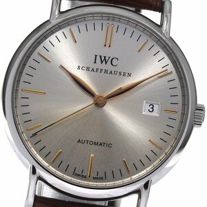 IWC IWC SCHAFFHAUSEN IW356303 ポートフィノ デイト 自動巻き メンズ _809311