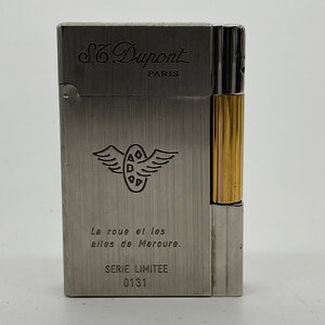 ω希少【S.T.Dupont デュポン ライター ガスライター ギャッツビー メルキュール シリアル入り 限定品 小物 シルバー ゴールド】TK3647