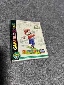  ゲームボーイカラー マリオゴルフGB