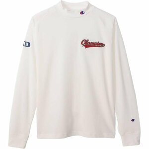 ★チャンピオン ゴルフ Champion GOLF 定価10890円 新品 メンズ 速乾 UV 抗菌防臭 モックネック 長袖 シャツ[C3YG401-020-L]三 弐★QWER