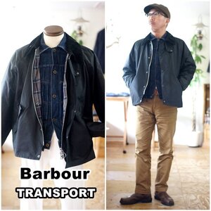 Barbour transport barbour バブアー 　トランスポート 　ワックス ジャケット　オイルド ジャケット 242MWX1678 サイズM