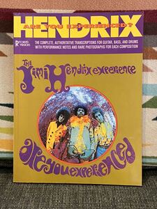 ジミ・ヘンドリックス Jimi Hendrix are you experienced? アー・ユー・エクスペリエンスト ジミヘン 楽譜 バンドスコア