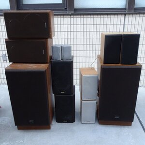 Q11727【※発送できません!東京都引取限定】DIATONE,ELAC,ONKYO,PIONEER 等 スピーカー おまとめ 6点 セット①