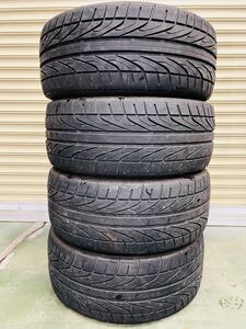 ダンロップ ディレッツァ　225/40R18 バリ山　4本セット　タイヤ　DZ101 1円スタート　売り切り　DIREZZA DUNLOP ドリケツ　ドリ車　2021