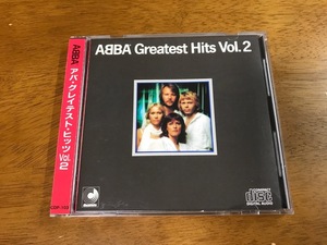 O6/CD ABBA アバ・グレイテスト・ヒッツ Vol.2 CDP-103 折込帯付き