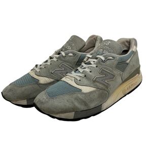 H616 USA製 New balance ニューバランス M998 メンズ スニーカー US8.5 26.5cm ブルーグレー シルバー