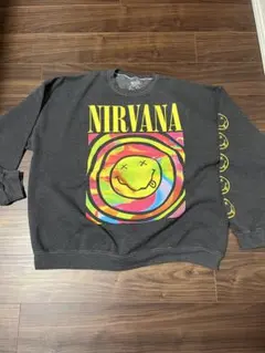 NIRVANA カラフルスワールトレーナー L/XL