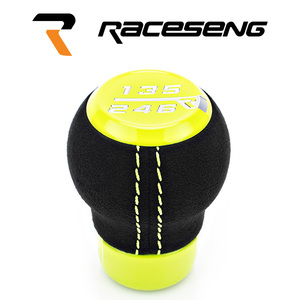 Raceseng レイセン シフトノブ 限定モデル Stratose ストラトス ネオンイエロー スバル インプレッサ WRX STI M12x1.25mm アダプター付