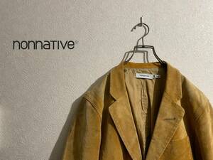 ◯ nonnative スウェード テーラード ジャケット / ノンネイティブ ピッグスキン リバティ ベージュ S Mens #Sirchive