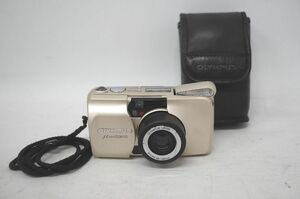 【5-84】 OLYMPUS オリンパス μ [mju:] ZOOM 105 ミュー LENS 38-105mm コンパクト フィルムカメラ レンズ ケース付 電化製品 家電