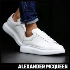 Alexander McQUEEN アレキサンダー 靴 白 23.5cm