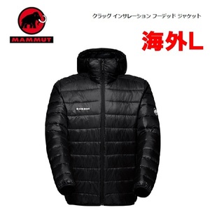 MAMMUT マムート クラッグインサレーションフーデッドジャケット ブラック 海外L　1013-03410　メンズ　中綿　アウター　撥水