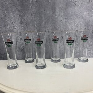 ◎M256 ハイネケン ビアグラス ビールグラス 6個 セット Heineken 飲食店 (ma)