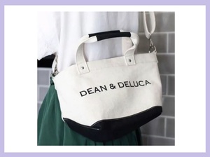 正規品 DEAN & DELUCA ショルダー付きキャンバストートバッグ Sサイズ ディーン＆デルーカ バック