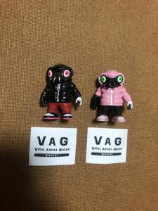 VAG シリーズ37 クトゥルフオイド ギャロミ 2種 開封品 現状品 メディコムトイ