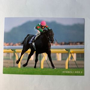 競馬　絵葉書　シンボリクリスエス　天皇賞　ポストカード　競走馬　絵はがき　JRA