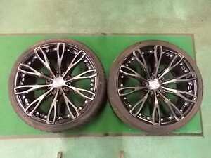 WORK　UZ-F1　20x8.5J　OFF35　2本　20x9.5J　OFF35　2本　245/35　245/35　PCD114.3