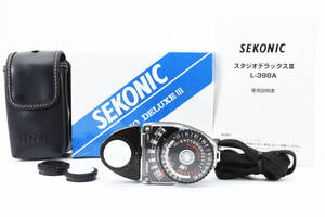 【美品】SEKONIC L-398A Studio Deluxe III Light Meter #293