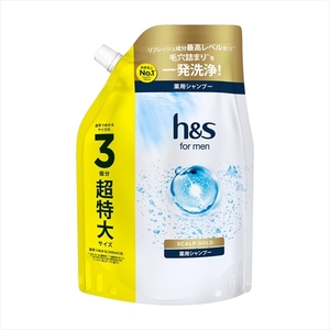 まとめ得 ｈ＆ｓ ｆｏｒ ｍｅｎ スカルプゴールドシャンプー超特大サイズ Ｐ＆Ｇ シャンプー x [4個] /h