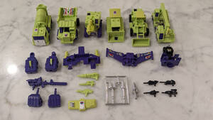 Vintage Transformers G1 Devastator Complete 海外 即決