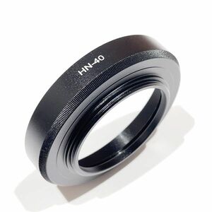 【送料込み ゆうパケット 新品 即決】メタルフード Nikon HN-40 互換品 (NIKKOR Z DX 16-50mm f/3.5-6.3 VR用) / lens hood