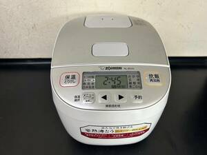 5-92 ZOJIRUSHI 象印 マイコン炊飯器 NL-BD05 3合炊き 21年製 コード無し 本体のみ 通電・動作未確認 画像分 現状品 返品交換不可