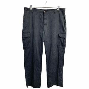 Dickies カーゴパンツ W42 ディッキーズ ビッグサイズ ブラック 古着卸 アメリカ仕入 2405-1470