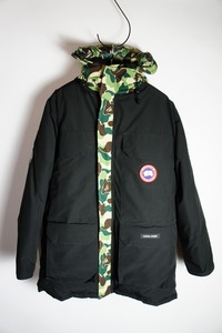 新品 国内正規21AW A BATHING APEエイプ × CANADA GOOSEカナダグース EXPEDITION PARKA ABC CAMOダウン ジャケット4660MBC迷彩 本物125O▲