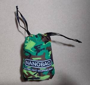 ナノバッグ☆NANOBAG 迷彩柄 クラシックサイズ 18L エコバッグ 旧仕様