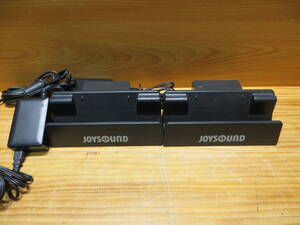 *S1029* JOYSOUND リモコン充電器 2台セット JR100/JR200 用 動作確認済み品中古#*