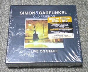 輸入盤2CD1DVD：SIMON & GARFUNKEL/OLD FRIENDS LIVE ON STAGE/DELUXE EDITION/BOX/BOOKLET/シュリンク