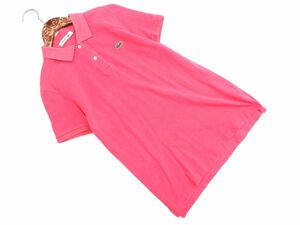 ネコポスOK LACOSTE ラコステ 半袖 ポロシャツ size36/ピンク ■◆ ☆ ehc6 レディース