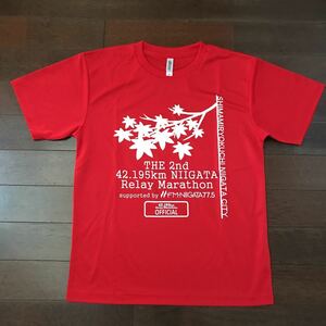 第２回 42.195KM新潟リレーマラソン Tシャツ Size M