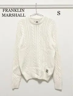 M0545 FRANKLIN MARSHALL ニット Sサイズ カシミヤ混