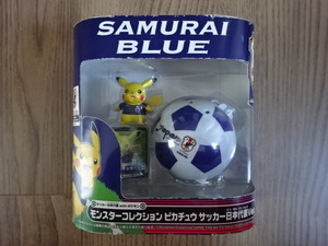 モンスターコレクション モンコレ ピカチュウ サッカー日本代表Ver. フィギュア Pokmon MONCOLLE Figure Pikachu JFA JAPAN SAMURAI BLUE