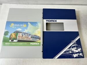 【未使用品】TOMIX 98918　JR キハ183系 特急ディーゼルカー(旭山動物園号・リニューアル)セット　限定品　鉄道模型