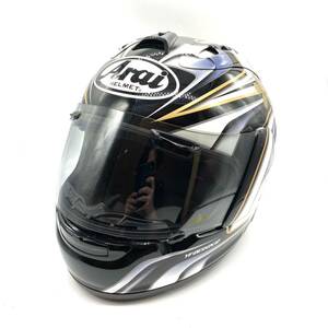 ■ARAI アライ RX-7 RR5 RV AOYAMA GP アオヤマGP 青山博一 青山モデル 侍 ヘルメット USED品 Lサイズ 59・60CM 未満 コレクション