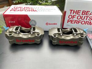 brembo ブレンボ レーシングキャリパー XA78910 XA78911 100mm 左右セット美品 Z04付属 Ducati パニガーレ Panigale V4