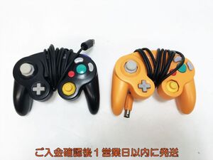 【1円】任天堂 ゲームキューブ GC コントローラー 2個セット まとめ売り 未検品ジャンク ゲーム機周辺機器 F04-091yk/F3