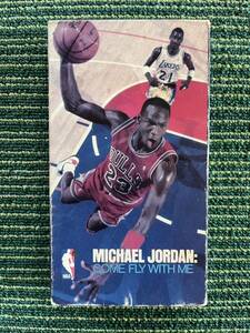 マイケル ジョーダン MICHAEL JORDAN COME FLY WITH ME USA版 シカゴブルズ NBAオフィシャル VHS ビデオ