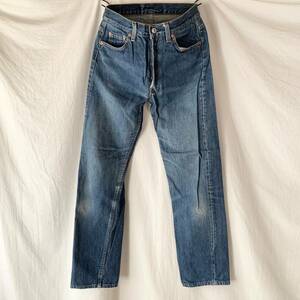 80s 90s USA製 Levis リーバイス 501 デニムパンツ インディゴ 29×30 検 501xx アメリカ製 ヴィンテージ old