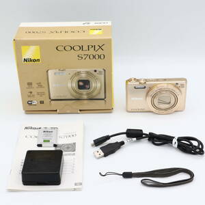 Nikon デジタルカメラ COOLPIX S7000 20倍ズーム 1605万画素 ゴールド S7000GL　#240428_22054898