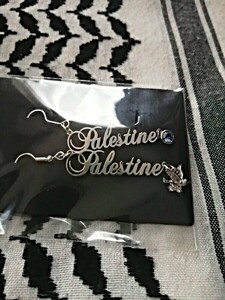 【AMEINA】ドネーションピアス　FREEPALESTINE