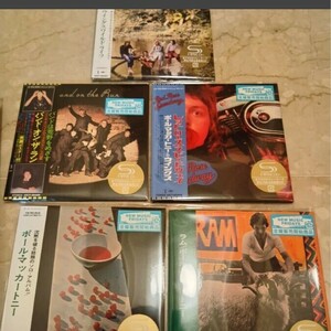 新品未開封★ポールマッカートニー★ PAUL McCARTNEY ★紙ジャケット５枚★特典Ａ３ ポスター2本付き