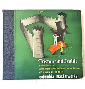 SP盤　5枚組■ワーグナー　トリスタンとイゾルデ　WAGNER　Tristan und lsolde　